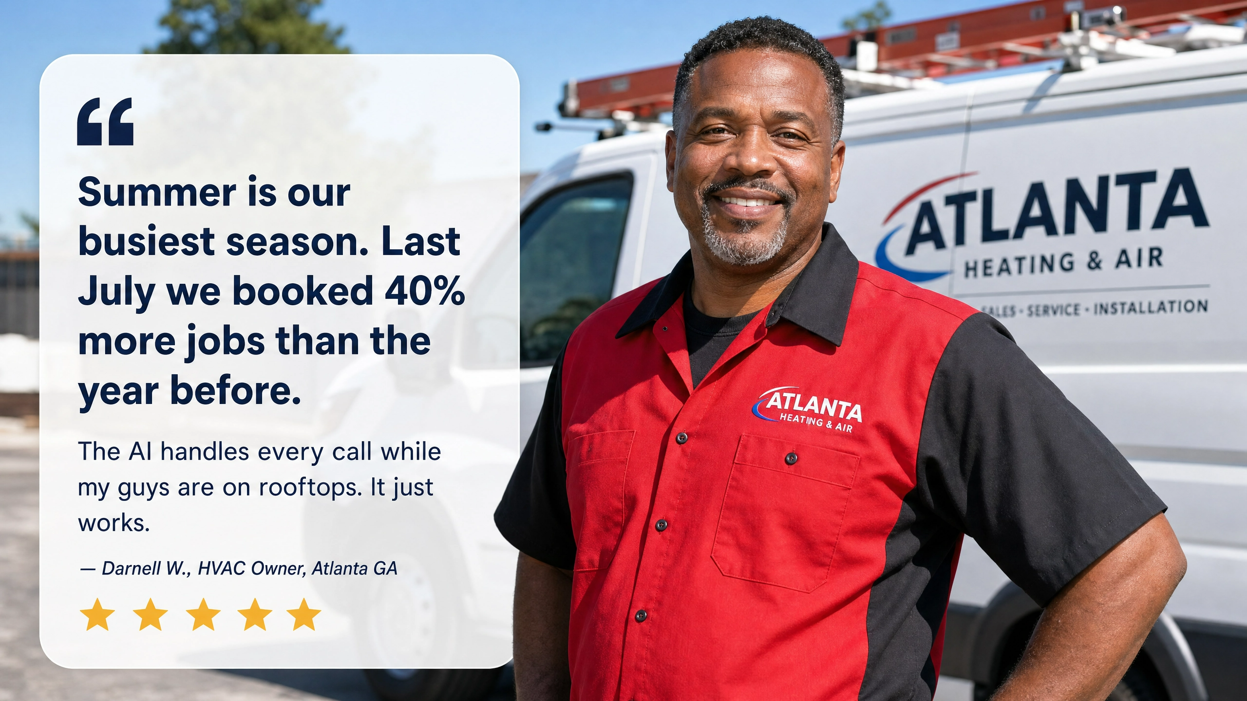 HVAC technician testimonial